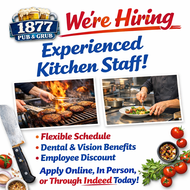Now Hiring Kitchen